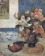 Paul Gauguin Still Life with Mandolin (mk06) USA oil painting reproduction